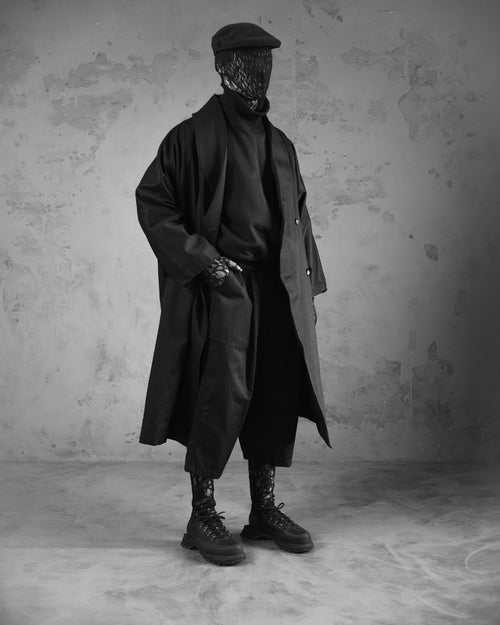 001 | Double Breasted Shawl Coat