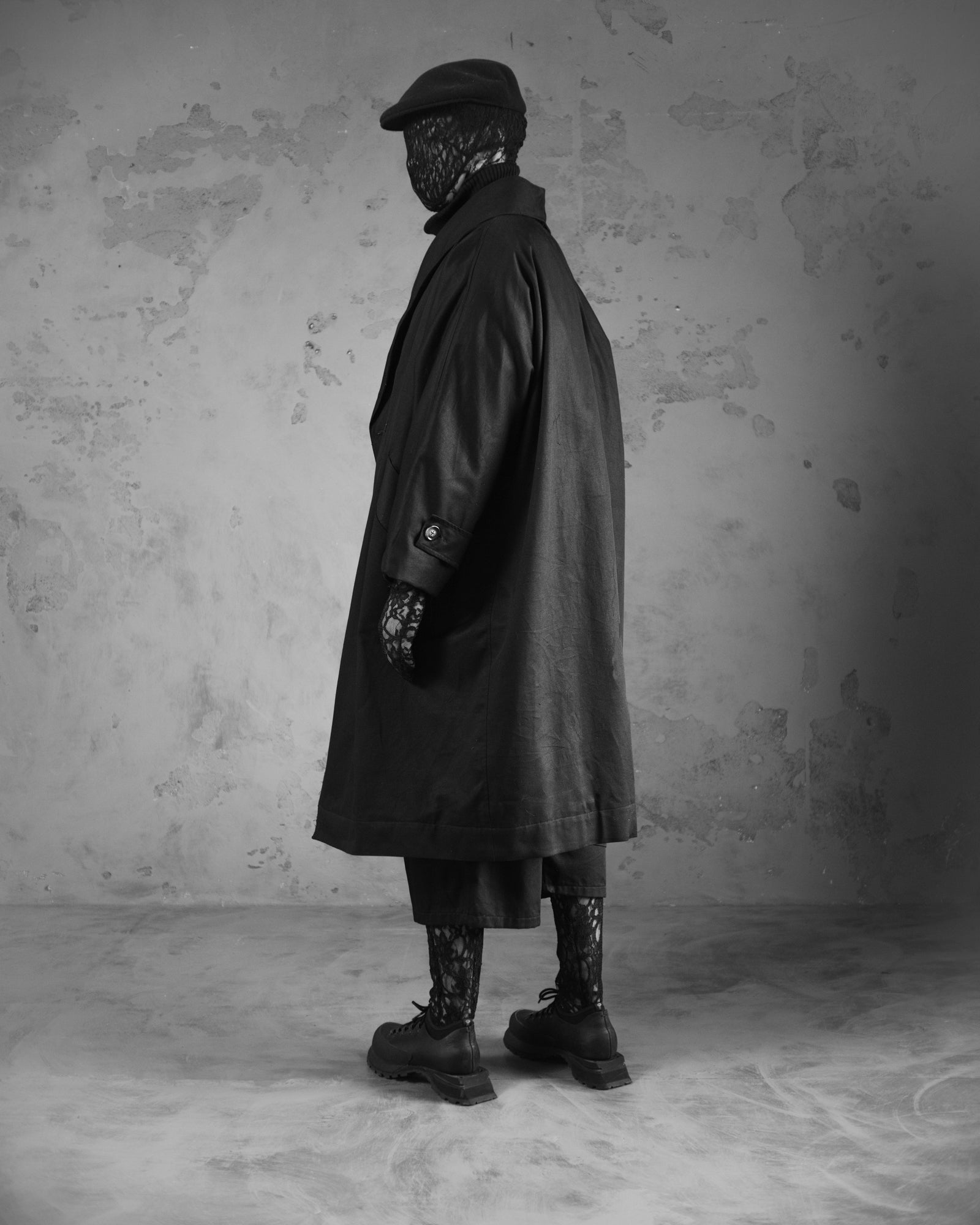 001 | Double Breasted Shawl Coat