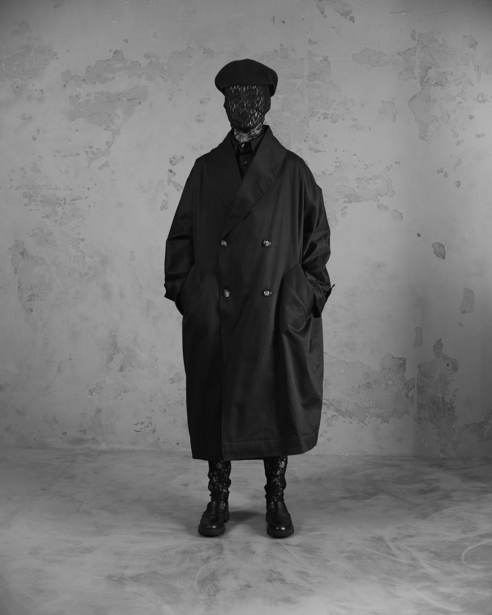 001 | Double Breasted Shawl Coat