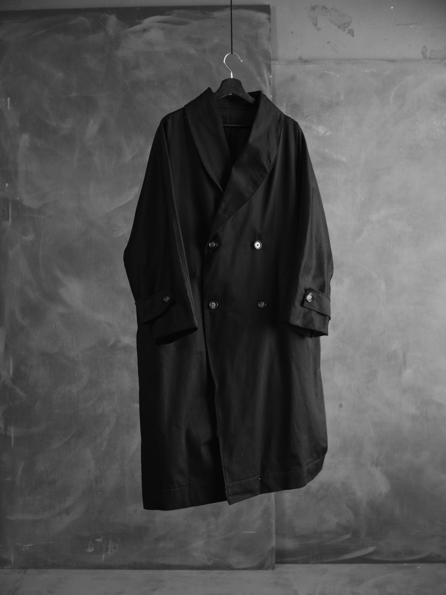 001 | Double Breasted Shawl Coat